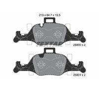 FRONT BRAKE PAD SET DISC BRAKE FITS: BMW 7 730 D/730 D LD XDRIVE/730 D XDRIVE