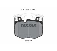 TEXTAR 2242501 Brake pad set