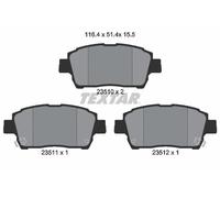 FRONT BRAKE PAD SET DISC BRAKE FITS: BYD L3 1.5.BYD G3R HATCHBACK 1.8/1.5.BYD