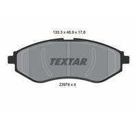 FRONT BRAKE PAD SET DISC BRAKE FITS: CHEVROLET AVEO / GENTRA SALOON 1.2/1.4 C