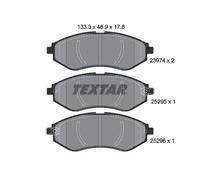 FRONT BRAKE PAD SET DISC BRAKE FITS: CHEVROLET AVEO / GENTRA SALOON 1.2/1.4 C
