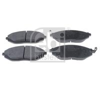 FRONT BRAKE PAD SET DISC BRAKE FITS: CHEVROLET MATIZ 1.0/1.2/1.2 LPG/1.0 LPG.