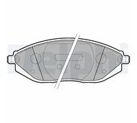 FRONT BRAKE PAD SET DISC BRAKE FITS: CHEVROLET MATIZ 1.0/1.2/1.2 LPG/1.0 LPG.