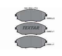 FRONT BRAKE PAD SET DISC BRAKE FITS: CHEVROLET TOSCA 2.0/2.5/2.0 D/2.0 LPG.CH
