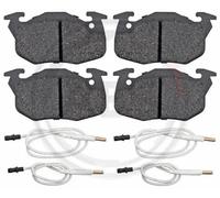 FRONT BRAKE PAD SET DISC BRAKE FITS: CITROËN AX 14 /14 4X4/11 4X4/1.4 4X4/14/