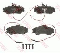 FRONT BRAKE PAD SET DISC BRAKE FITS: CITROËN BERLINGO BOX BODY/MPV 1.1 I /1.4