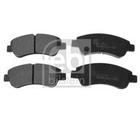 FRONT BRAKE PAD SET DISC BRAKE FITS: CITROËN BERLINGO BOX BODY/MPV 1.1 I /1.4