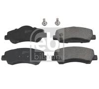 FRONT BRAKE PAD SET DISC BRAKE FITS: CITROËN C-ELYSEE 1.2 VTI 72 /1.6 HDI 92/