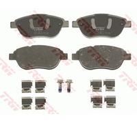 FRONT BRAKE PAD SET DISC BRAKE FITS: CITROËN C3 I 1.6 16V/1.6 16V HDI.CITROËN