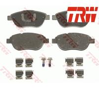 FRONT BRAKE PAD SET DISC BRAKE FITS: CITROËN C3 I 1.6 16V/1.6 16V HDI.CITROËN