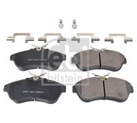 FRONT BRAKE PAD SET DISC BRAKE FITS: CITROËN C3 I 1.6 16V/1.6 BIOFLEX/1.4 16V