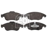 FRONT BRAKE PAD SET DISC BRAKE FITS: CITROËN C4 II 1.6 VTI 120/1.6 HDI 90/1.6
