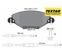 FRONT BRAKE PAD SET DISC BRAKE FITS: CITROËN C5 I 2.0 16V /2.0 16V HPI /2.0 H