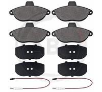 FRONT BRAKE PAD SET DISC BRAKE FITS: CITROËN DISPATCH 1.9 TD/1.9 D/1.6/2.0 HD