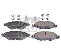 FRONT BRAKE PAD SET DISC BRAKE FITS: CITROËN XSARA 1.4 I/1.4 LPG.CITROËN XSAR