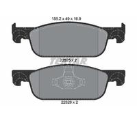 FRONT BRAKE PAD SET DISC BRAKE FITS: DACIA SANDERO II 1.5 DCI 75 / BLUE DCI 7