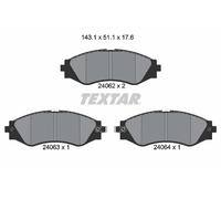 FRONT BRAKE PAD SET DISC BRAKE FITS: DFITS FOR AEWOO LEGANZA SEDAN 2.0 16V/2.
