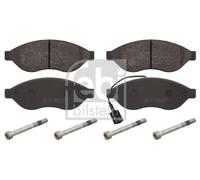 FRONT BRAKE PAD SET DISC BRAKE FITS: FITS FOR FIAT DUCATO VAN 140 NATURAL POW