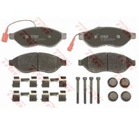 FRONT BRAKE PAD SET DISC BRAKE FITS: FITS FOR FIAT DUCATO VAN 140 NATURAL POW