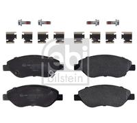 FRONT BRAKE PAD SET DISC BRAKE FITS: FITS FOR FIAT EGEA SALOON 1.6 D /1.4 LPG