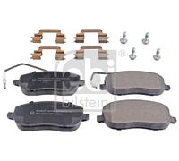 FRONT BRAKE PAD SET DISC BRAKE FITS: FITS FOR FIAT SCUDO BUS 1.9 TD/1.6/2.0 J