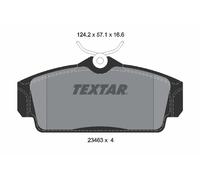 FRONT BRAKE PAD SET DISC BRAKE FITS: FITS FOR NISSAN PRIMERA 1.6 16V/2.0 16V/