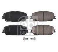 FRONT BRAKE PAD SET DISC BRAKE FITS: FITS FOR RENAULT ESPACE V 1.6 TCE 200/1.