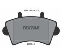FRONT BRAKE PAD SET DISC BRAKE FITS: FITS FOR RENAULT MASTER II VAN 2.5 D/2.8