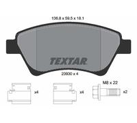 FRONT BRAKE PAD SET DISC BRAKE FITS: FITS FOR RENAULT MEGANE II COUPÉ-CABRIOL