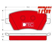 FRONT BRAKE PAD SET DISC BRAKE FITS: FITS FOR RENAULT MODUS / GRAND MODUS 1.5