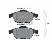 FRONT BRAKE PAD SET DISC BRAKE FITS: FITS FOR RENAULT VEL SATIS 2.2 DCI /2.0