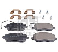 FRONT BRAKE PAD SET DISC BRAKE FITS: FITS FOR SCUDO BUS 1.9 TD/1.6/2.0 JTD 16