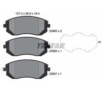 FRONT BRAKE PAD SET DISC BRAKE FITS: FITS FOR SUBARU IMPREZA SALOON 1.5 AWD /