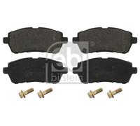 FRONT BRAKE PAD SET DISC BRAKE FITS: FORD FIESTA VI 1.6 TI/1.4 TDCI/1.25/1.6
