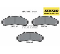 FRONT BRAKE PAD SET DISC BRAKE FITS: FORD USA EXPLORER 4.0 V6 4WD/4.0 4X4/4.0