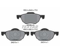FRONT BRAKE PAD SET DISC BRAKE FITS: HONDA ACCORD EURO VII 2.4 I 16V/2.0 /2.2