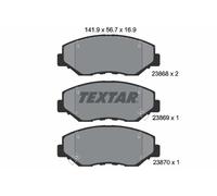 FRONT BRAKE PAD SET DISC BRAKE FITS: HONDA ACCORD EURO VII 2.4 I 16V/3.0/2.0