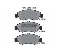 FRONT BRAKE PAD SET DISC BRAKE FITS: HONDA CIVIC IV HATCHBACK 1.3 16V /1.5 I