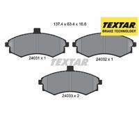 FRONT BRAKE PAD SET DISC BRAKE FITS: HYUNDAI AVANTE III 1.6/2.0/1.8/2.0 CRDI/