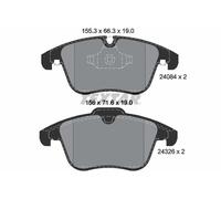 FRONT BRAKE PAD SET DISC BRAKE FITS: JAGUAR XF I SEDAN 3.0 D/2.2 D/3.0/4.2/2.