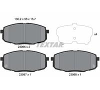 FRONT BRAKE PAD SET DISC BRAKE FITS: KIA CEE'D SW 1.4 CVVT/1.6 CVVT/1.4/1.6/1