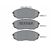 FRONT BRAKE PAD SET DISC BRAKE FITS: KIA SORENTO I 2.5 CRDI/2.4/3.5 V6 4WD/3.