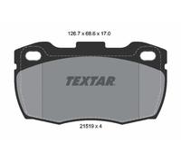 FRONT BRAKE PAD SET DISC BRAKE FITS: LAND ROVER DEFENDER STATION WAGON 2.5 TD