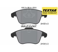 FRONT BRAKE PAD SET DISC BRAKE FITS: LAND ROVER LR2 2.2 ED4/2.2 TD4 4X4/2.2 S