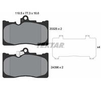 FRONT BRAKE PAD SET DISC BRAKE FITS: LEXUS GS SEDAN 350 /350 AWD /450H /300 /