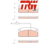 FRONT BRAKE PAD SET DISC BRAKE FITS: LIGIER NOVA 500/400/650.LIGIER BE UP 0.5