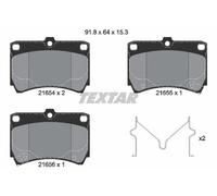 FRONT BRAKE PAD SET DISC BRAKE FITS: MAZDA 323 IV SALOON 1.3 /1.3 16V /1.6 /1