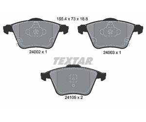 FRONT BRAKE PAD SET DISC BRAKE FITS: MAZDA ATENZA HATCHBACK 2.0 /2.3 /2.0 DI