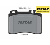 FRONT BRAKE PAD SET DISC BRAKE FITS: MERCEDES-BENZ 190 SEDAN E 2.5-16 EVOLUTI