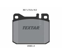 FRONT BRAKE PAD SET DISC BRAKE FITS: MERCEDES-BENZ /8 SEDAN 230.6 /250 /250/2